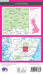 Braemar & Blair Atholl Map | Cairngorms| OS Landranger Map 43 by Ordnance Survey - used book at Perkology Books