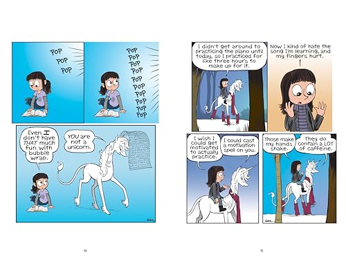 Unicorn Bowling: Another Phoebe and Her Unicorn Adventure by Dana Simpson - used book at Perkology Books