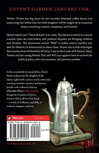 Chocolate House Treason: A Mystery of Queen Anne's London by David Fairer - used book at Perkology Books