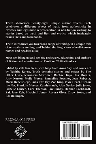 Truth: An Eroticon Anthology by Zak Jane Keir - used book at Perkology Books