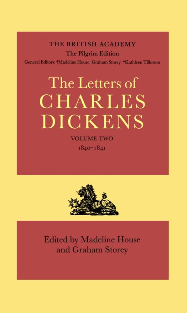 Letters of Charles Dickens, Vol 2: 1840-1841 by Charles Dickens - used book at Perkology Books