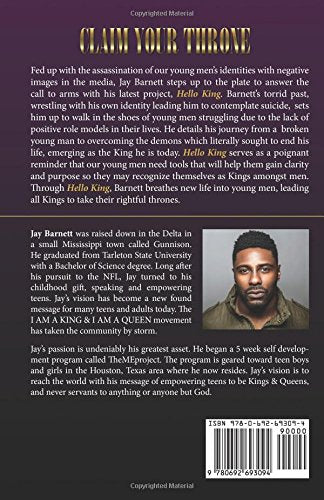 Hello King: Claim Your Throne [Paperback] Barnett, Jay by Jay Barnett - used book at Perkology Books