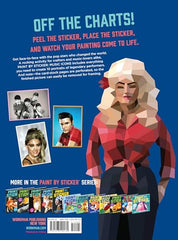 Paint by Sticker: Music Icons: Re-Create 12 Classic Photographs One Sticker by Workman Publishing - used book at Perkology Books