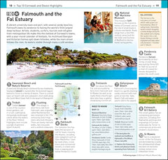 DK Top 10 Cornwall and Devon (Pocket Travel Guide) by DK Travel - used book at Perkology Books