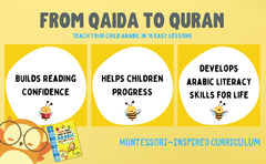 Teach Your Child to Read Arabic in 10 Easy Lessons Second Edition Quan, Umm Suma by Umm Sumayyah Quan - used book at Perkology Books