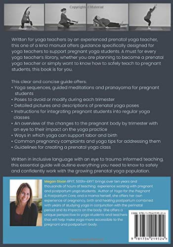 Yoga for Pregnancy & Birth: A Guide for Yoga Teachers by Megan Sloan - used book at Perkology Books