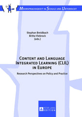 Content and Language Integrated Learning (CLIL) in Europe by Stephan Breidbach - used book at Perkology Books
