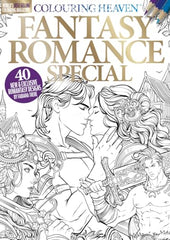 Colouring Heaven Adult Colouring Books Collection of 2 Books Fantasy Worlds & School of Witchcraft