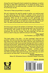 No More Meetings! by Mike Bonifer - used book at Perkology Books