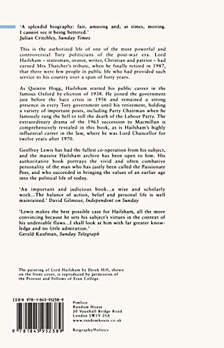 Lord Hailsham: A Life by Geoffrey M Lewis by Geoffrey M Lewis - used book at Perkology Books
