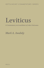 Leviticus: A Commentary on Leueitikon in Codex Vaticanus (Septuagint Commentary) by Mark Awabdy - used book at Perkology Books