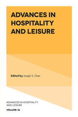 Advances in Hospitality and Leisure: 16 [Hardcover] Chen, Joseph S. by Joseph S. Chen - used book at Perkology Books