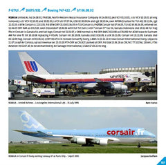 Corsair 747 (Corsair 747: 32 Years Of Jumbo Service) by Guy Van Herbruggen - used book at Perkology Books