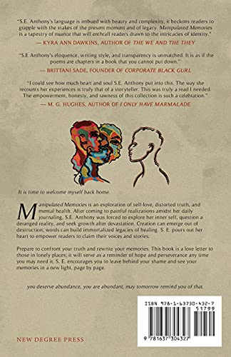 Manipulated Memories: Prose and Poetry by S. E. Anthony - used book at Perkology Books