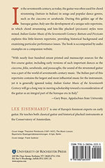 Italian Guitar Music of the Seventeenth Century: Battuto and Pizzicato by Lex Eisenhardt - used book at Perkology Books