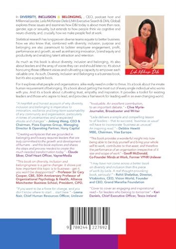 Diversity, Inclusion & Belonging [Paperback] McKenzie Delis, Leila by Leila McKenzie Delis - used book at Perkology Books