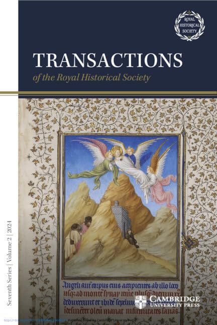 Transactions of the Royal Historical Society by Jan Machielsen - used book at Perkology Books