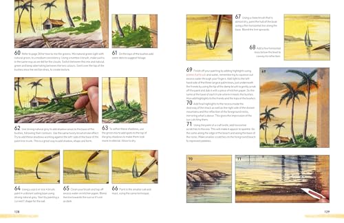 Watercolour Landscapes for the Absolute Beginner (Absolute Beginner Art) by Matthew Palmer - used book at Perkology Books