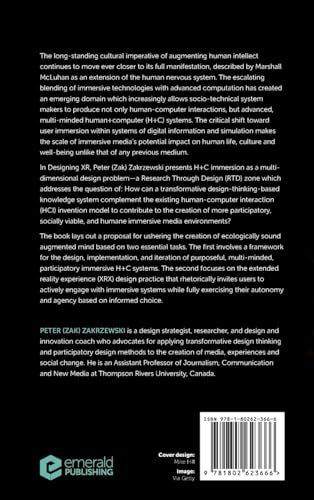 Designing XR by Peter (Zak) Zakrzewski - used book at Perkology Books