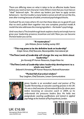 The Three Levels of Leadership 2nd Edition: How to Develop Your Leadership Prese by James Scouller - used book at Perkology Books