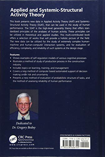 Applied and Systemic-Structural Activity Theory: Advances in Studies of Human Pe by Gregory Z. Bedny - used book at Perkology Books