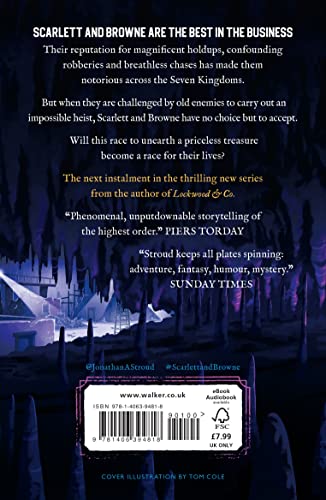 The Notorious Scarlett and Browne by Jonathan Stroud - used book at Perkology Books