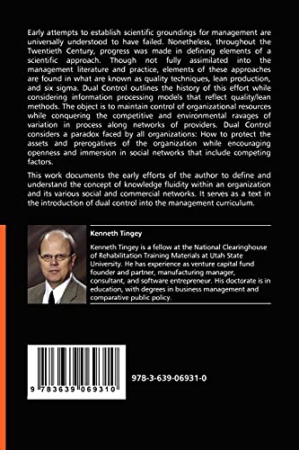 Dual Control by Kenneth Tingey - used book at Perkology Books