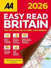 AA Easy Read Britain 2026 Spiral (AA Easy Read Atlas Britain 2026)