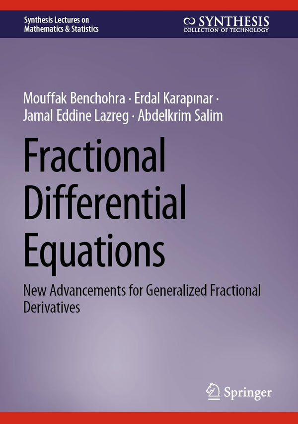 Fractional Differential Equations by Mouffak Benchohra - used book at Perkology Books