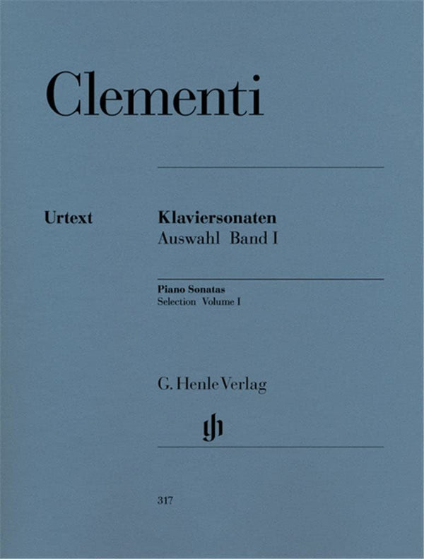 CLEMENTI - Sonatas Selectas Vol.1 para Piano (Urtext)