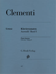 CLEMENTI - Sonatas Selectas Vol.1 para Piano (Urtext)