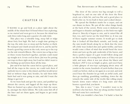 The Adventures of Huckleberry Finn (Flame Tree Collectable Classics) by Mark Twain - used book at Perkology Books