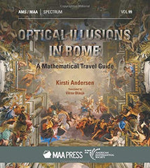 Optical Illusions in Rome: A Mathematical Travel Guide (Spectrum) [Paperback] Ki by Kirsti Andersen (author) - used book at Perkology Books