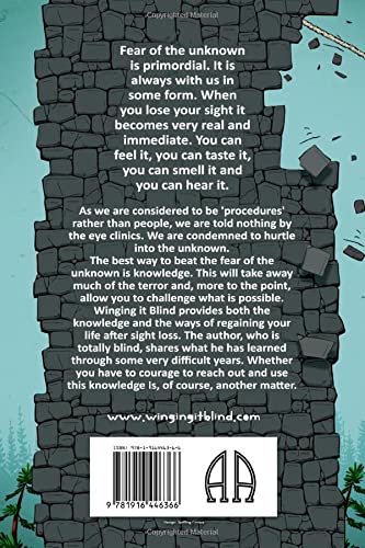 Winging It Blind: Or Changing What You Think Is Possible by Simon Mahoney - used book at Perkology Books