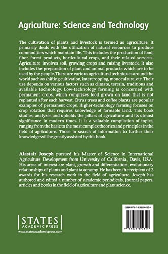 Agriculture: Science and Technology by Alastair Joseph - used book at Perkology Books