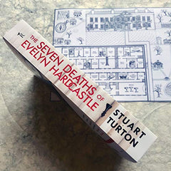 The Seven Deaths of Evelyn Hardcastle by Stuart Turton - used book at Perkology Books