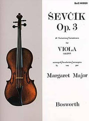 40 Variations Op.3: Arranged by Margaret Major by Otakar Sevcik - used book at Perkology Books
