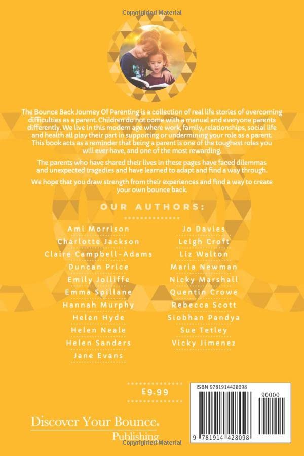 The Bounce Back Journey Of Parenting: An Inspiring Collection Of Personal Storie by Nicky Marshall - used book at Perkology Books