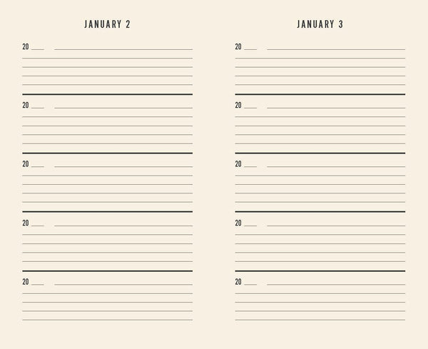 Canvas One Line a Day: A Five-Year Memory Journal