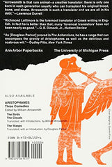 Four Comedies (Ann Arbor Paperbacks) [Paperback] Aristophanes and William Arrows by Aristophanes - used book at Perkology Books