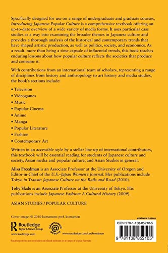 Introducing Japanese Popular Culture by Alisa Freedman - used book at Perkology Books