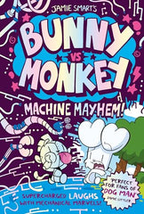 Bunny vs Monkey: Machine Mayhem & Gigantic Joke Book by Jamie Smart