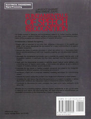 Fundamentals of Speech Recognition (Prentice-hall Signal Processing Series) [Har by Lawrence Rabiner - used book at Perkology Books