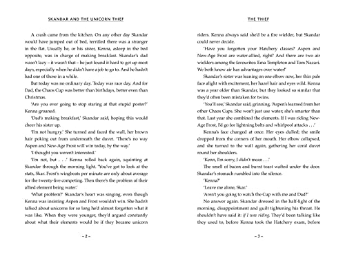 Skandar and the Unicorn Thief: The international, award-winning hit by A.F. Steadman - used book at Perkology Books