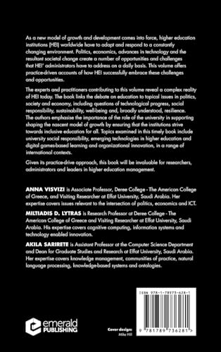 Management and Administration of Higher Education Institutions in Times of Chang by Anna Visvizi - used book at Perkology Books