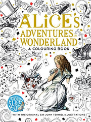 The Macmillan Alice Colouring Book (Macmillan Classic Colouring Books, 1) by Lewis Carroll - used book at Perkology Books
