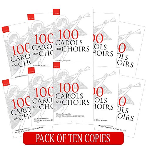 100 Carols for Choirs: Pack of 10 copies by David Willcocks - used book at Perkology Books