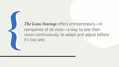 The Lean Startup: How Constant Innovation Creates Radically Successful Businesse by Eric Ries - used book at Perkology Books