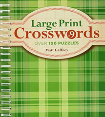 Large Print Crosswords #9