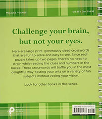 Large Print Crosswords #9